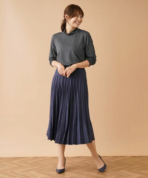 Leilian PLUS HOUSE / レリアンプラスハウス ロング・マキシ丈スカート | プリーツスカート | 詳細1