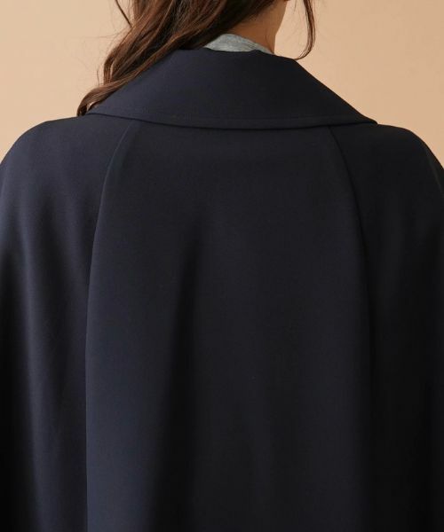 Leilian PLUS HOUSE / レリアンプラスハウス テーラードジャケット | ケープ風ダブルジャケット | 詳細8