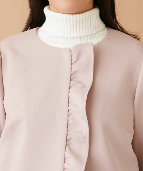 Leilian PLUS HOUSE / レリアンプラスハウス テーラードジャケット | フリルノーカラージャケット | 詳細10