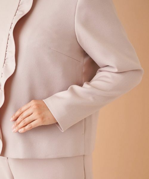 Leilian PLUS HOUSE / レリアンプラスハウス テーラードジャケット | フリルノーカラージャケット | 詳細13