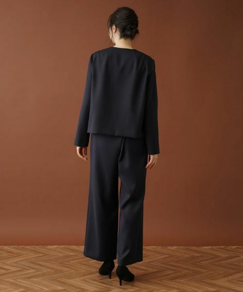 Leilian PLUS HOUSE / レリアンプラスハウス テーラードジャケット | フリルノーカラージャケット | 詳細3