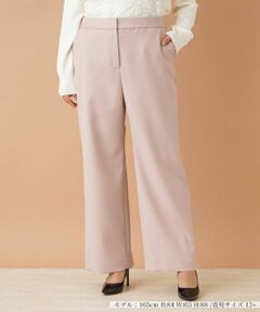 Leilian PLUS HOUSE / レリアンプラスハウス その他パンツ | ワイドストレートパンツ