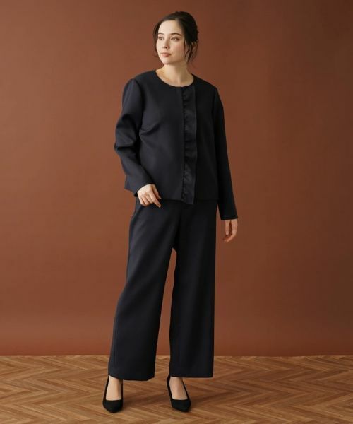 Leilian PLUS HOUSE / レリアンプラスハウス その他パンツ | ワイドストレートパンツ | 詳細11