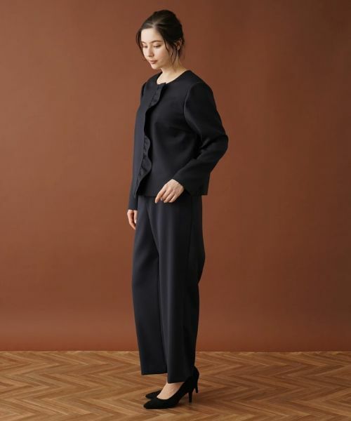 Leilian PLUS HOUSE / レリアンプラスハウス その他パンツ | ワイドストレートパンツ | 詳細12