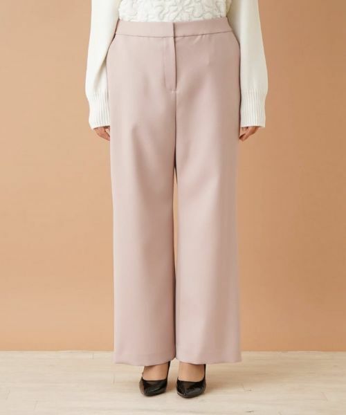 Leilian PLUS HOUSE / レリアンプラスハウス その他パンツ | ワイドストレートパンツ | 詳細4