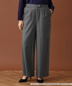 Leilian PLUS HOUSE / レリアンプラスハウス その他パンツ | ワイドパンツ【プラス企画】