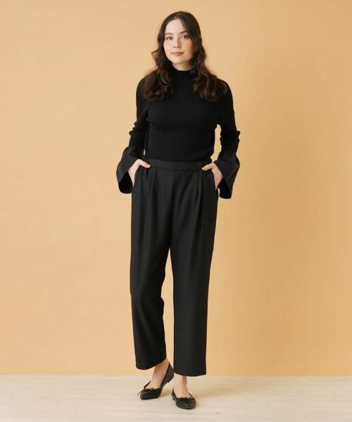 Leilian PLUS HOUSE / レリアンプラスハウス その他パンツ | ストレッチテーパードパンツ【プラス企画】 | 詳細11