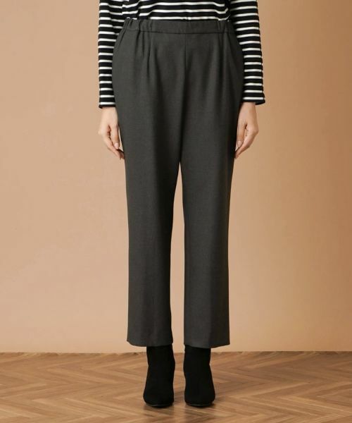 Leilian PLUS HOUSE / レリアンプラスハウス その他パンツ | ストレッチテーパードパンツ【プラス企画】 | 詳細4
