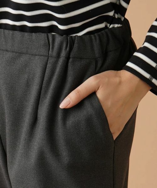 Leilian PLUS HOUSE / レリアンプラスハウス その他パンツ | ストレッチテーパードパンツ【プラス企画】 | 詳細8