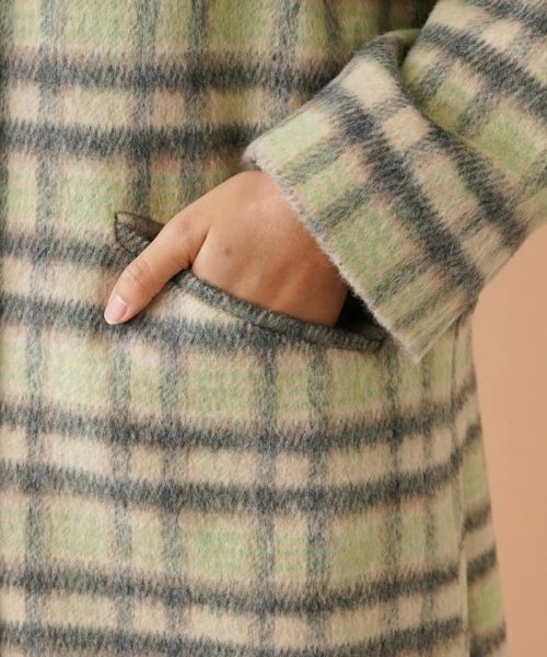 Leilian PLUS HOUSE / レリアンプラスハウス その他アウター | チェックテーラードコート【ROCHAS Premiere】 | 詳細10