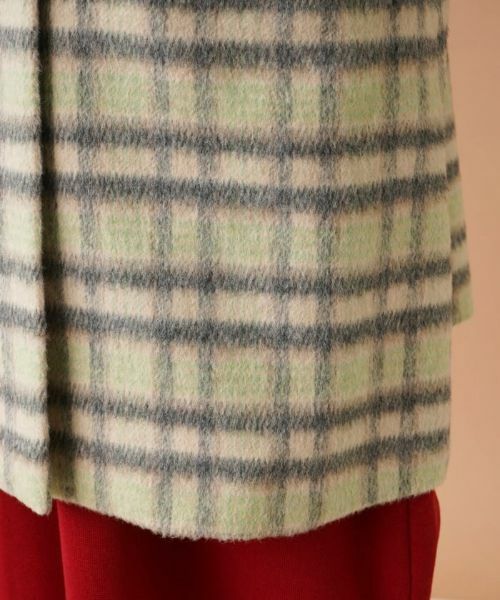 Leilian PLUS HOUSE / レリアンプラスハウス その他アウター | チェックテーラードコート【ROCHAS Premiere】 | 詳細11