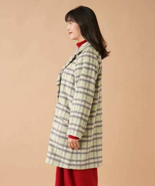Leilian PLUS HOUSE / レリアンプラスハウス その他アウター | チェックテーラードコート【ROCHAS Premiere】 | 詳細5