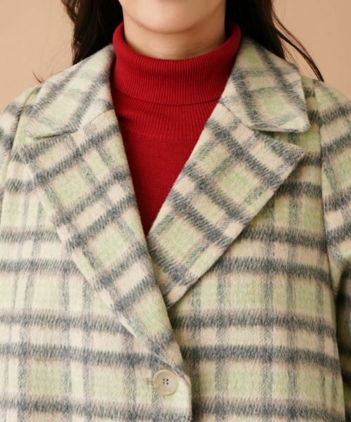 Leilian PLUS HOUSE / レリアンプラスハウス その他アウター | チェックテーラードコート【ROCHAS Premiere】 | 詳細7