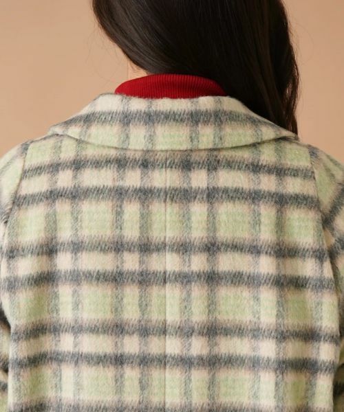 Leilian PLUS HOUSE / レリアンプラスハウス その他アウター | チェックテーラードコート【ROCHAS Premiere】 | 詳細8