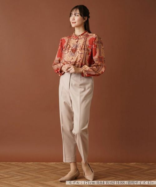 Leilian PLUS HOUSE / レリアンプラスハウス その他パンツ | アンクルパンツ【ROCHAS Premiere】 | 詳細1