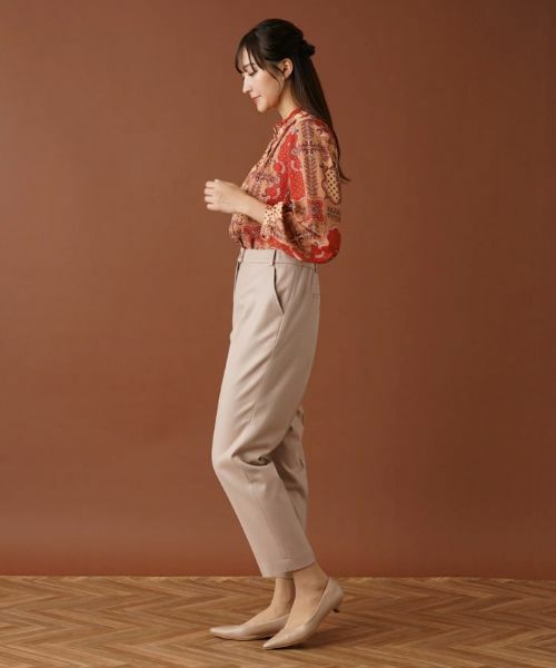 Leilian PLUS HOUSE / レリアンプラスハウス その他パンツ | アンクルパンツ【ROCHAS Premiere】 | 詳細2