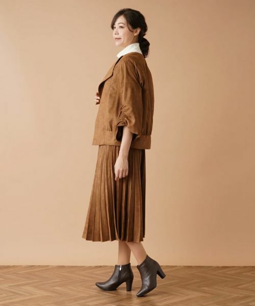Leilian PLUS HOUSE / レリアンプラスハウス テーラードジャケット | フェイクスエードジャケット | 詳細16