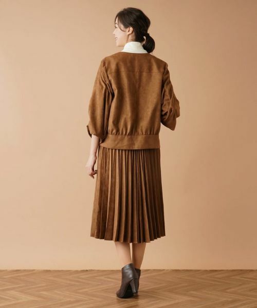 Leilian PLUS HOUSE / レリアンプラスハウス テーラードジャケット | フェイクスエードジャケット | 詳細17