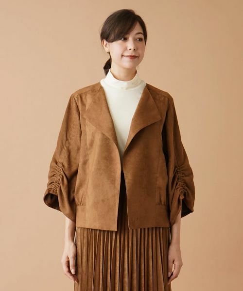 Leilian PLUS HOUSE / レリアンプラスハウス テーラードジャケット | フェイクスエードジャケット | 詳細18