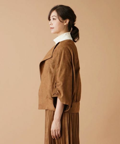 Leilian PLUS HOUSE / レリアンプラスハウス テーラードジャケット | フェイクスエードジャケット | 詳細19