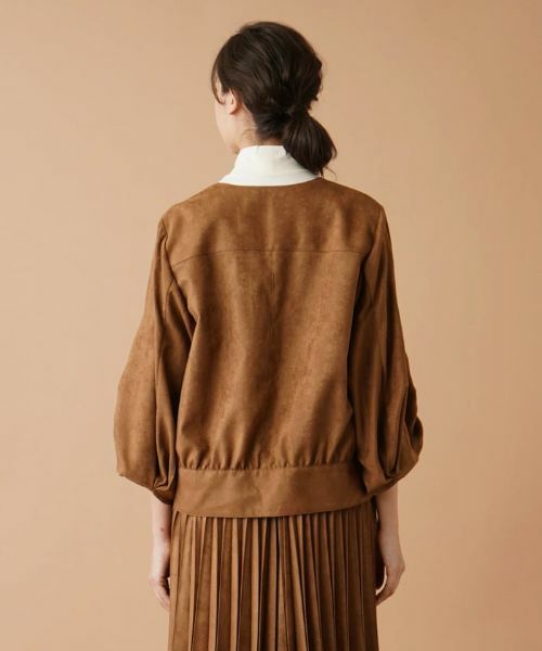 Leilian PLUS HOUSE / レリアンプラスハウス テーラードジャケット | フェイクスエードジャケット | 詳細20