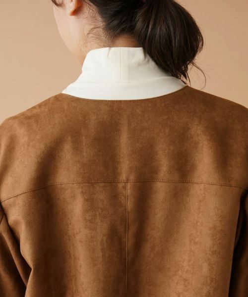 Leilian PLUS HOUSE / レリアンプラスハウス テーラードジャケット | フェイクスエードジャケット | 詳細22