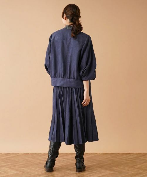 Leilian PLUS HOUSE / レリアンプラスハウス テーラードジャケット | フェイクスエードジャケット | 詳細3