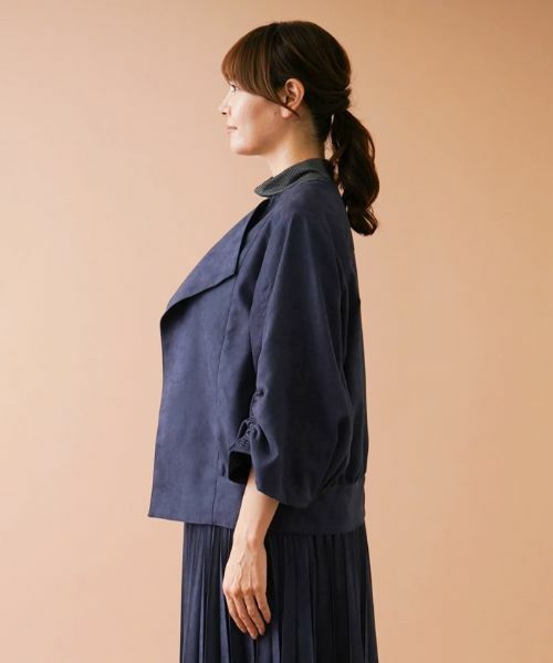 Leilian PLUS HOUSE / レリアンプラスハウス テーラードジャケット | フェイクスエードジャケット | 詳細5