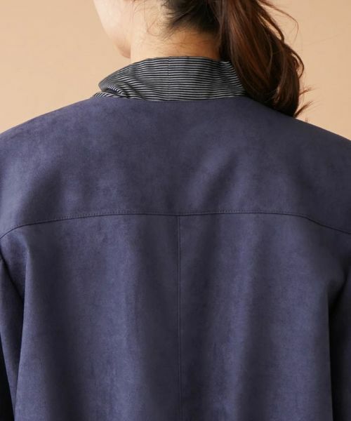 Leilian PLUS HOUSE / レリアンプラスハウス テーラードジャケット | フェイクスエードジャケット | 詳細8