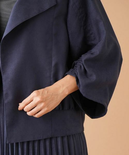 Leilian PLUS HOUSE / レリアンプラスハウス テーラードジャケット | フェイクスエードジャケット | 詳細9
