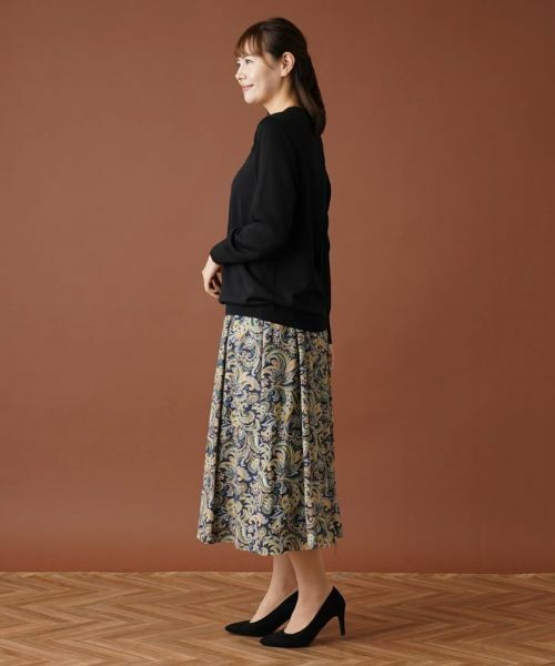 Leilian PLUS HOUSE / レリアンプラスハウス ニット・セーター | スパンコール刺繍クルーネックニット【プラス企画】 | 詳細6