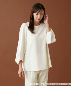 Leilian PLUS HOUSE / レリアンプラスハウス シャツ・ブラウス | ボリュームスリーブブラウス【プラス企画】