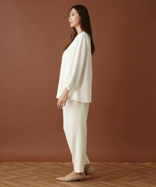 Leilian PLUS HOUSE / レリアンプラスハウス シャツ・ブラウス | ボリュームスリーブブラウス【プラス企画】 | 詳細2