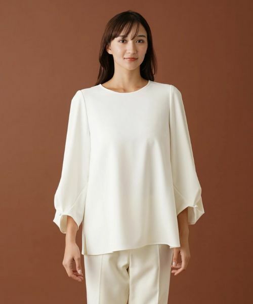 Leilian PLUS HOUSE / レリアンプラスハウス シャツ・ブラウス | ボリュームスリーブブラウス【プラス企画】 | 詳細4