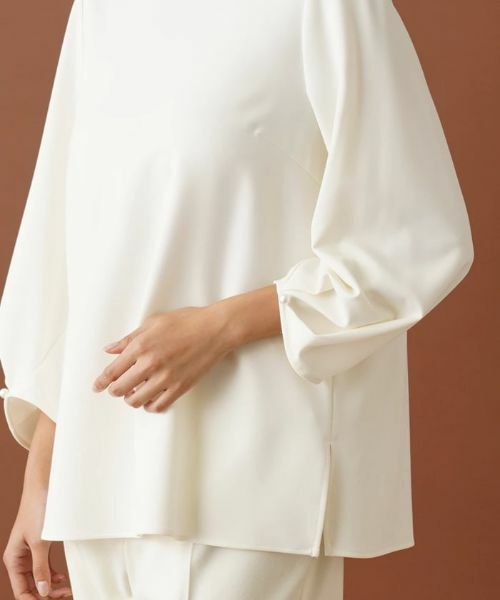 Leilian PLUS HOUSE / レリアンプラスハウス シャツ・ブラウス | ボリュームスリーブブラウス【プラス企画】 | 詳細9