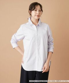 Leilian PLUS HOUSE / レリアンプラスハウス シャツ・ブラウス | ストライプブラウス