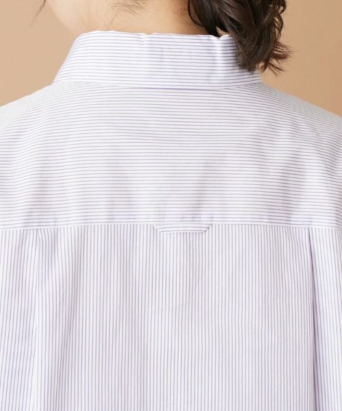 Leilian PLUS HOUSE / レリアンプラスハウス シャツ・ブラウス | ストライプブラウス | 詳細11