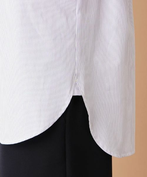 Leilian PLUS HOUSE / レリアンプラスハウス シャツ・ブラウス | ストライプブラウス | 詳細13
