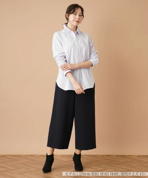 Leilian PLUS HOUSE / レリアンプラスハウス シャツ・ブラウス | ストライプブラウス | 詳細4