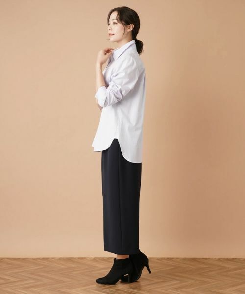 Leilian PLUS HOUSE / レリアンプラスハウス シャツ・ブラウス | ストライプブラウス | 詳細5