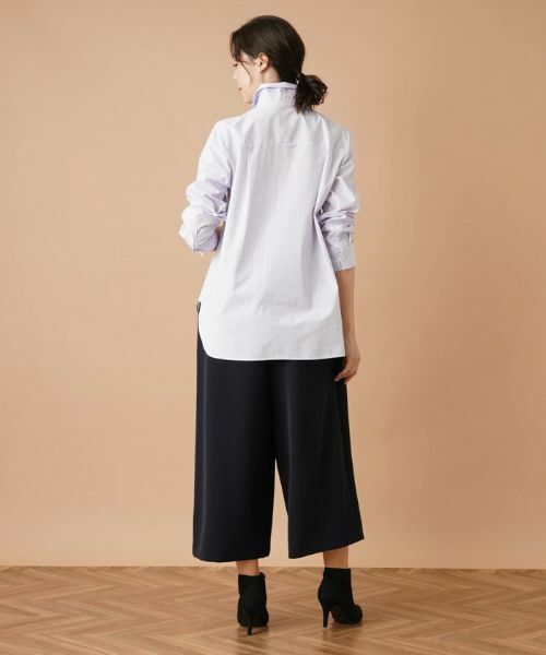 Leilian PLUS HOUSE / レリアンプラスハウス シャツ・ブラウス | ストライプブラウス | 詳細6