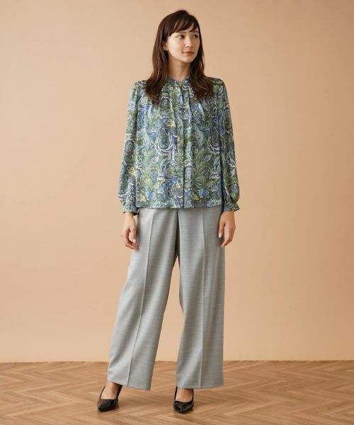 Leilian PLUS HOUSE / レリアンプラスハウス その他パンツ | ワイドパンツ【NEMIKA】 | 詳細1