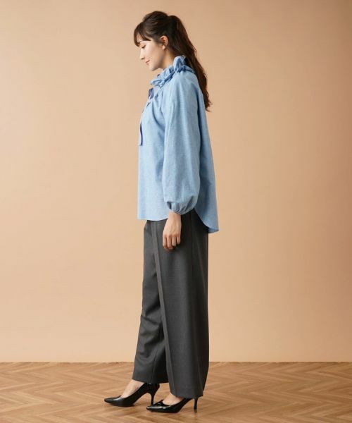 Leilian PLUS HOUSE / レリアンプラスハウス その他パンツ | ワイドパンツ【NEMIKA】 | 詳細8