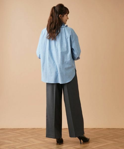 Leilian PLUS HOUSE / レリアンプラスハウス その他パンツ | ワイドパンツ【NEMIKA】 | 詳細9