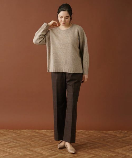 Leilian PLUS HOUSE / レリアンプラスハウス ニット・セーター | クルーネックニット | 詳細11