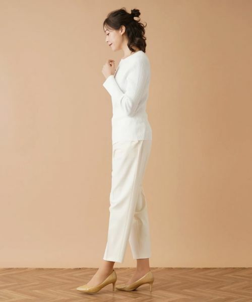 Leilian PLUS HOUSE / レリアンプラスハウス ニット・セーター | リブニットプルオーバー【NEMIKA】 | 詳細2