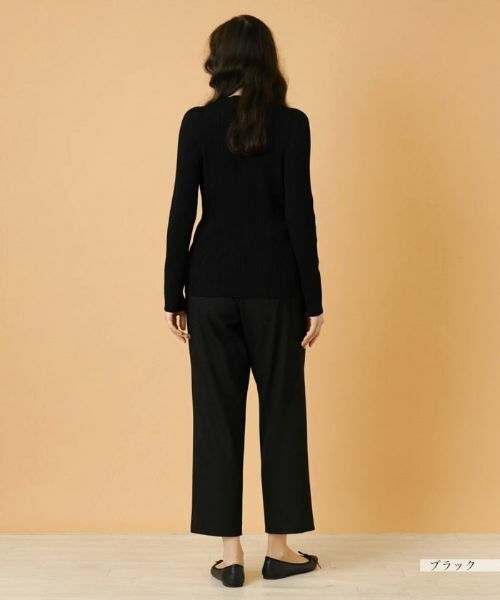 Leilian PLUS HOUSE / レリアンプラスハウス ニット・セーター | リブニットプルオーバー【NEMIKA】 | 詳細21