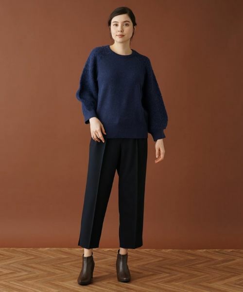 Leilian PLUS HOUSE / レリアンプラスハウス ニット・セーター | 切替ラグランニット | 詳細12