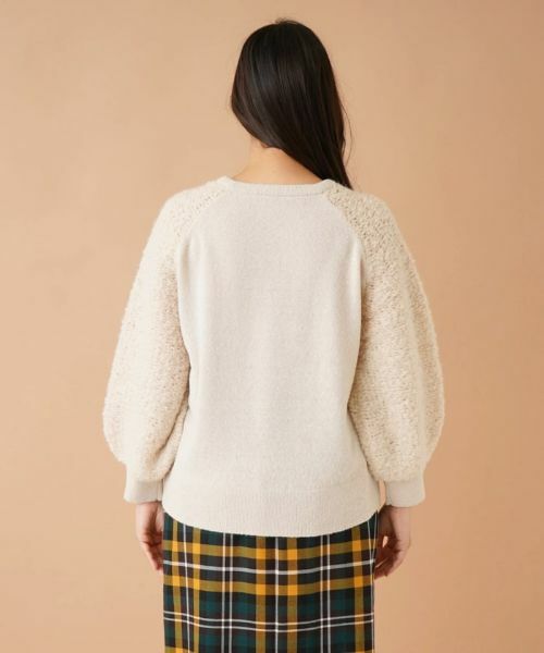 Leilian PLUS HOUSE / レリアンプラスハウス ニット・セーター | 切替ラグランニット | 詳細6