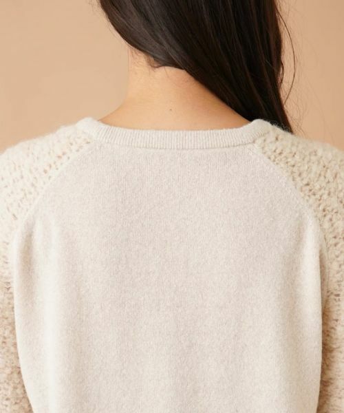 Leilian PLUS HOUSE / レリアンプラスハウス ニット・セーター | 切替ラグランニット | 詳細8
